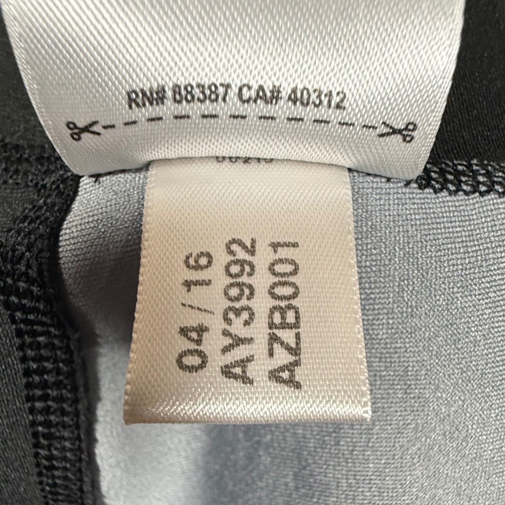 Adidas Climalite Leggings Womens XL Black Gray Print Cropped AY3992 - Picture 3 of 10